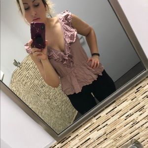 Ruffled Tank Top